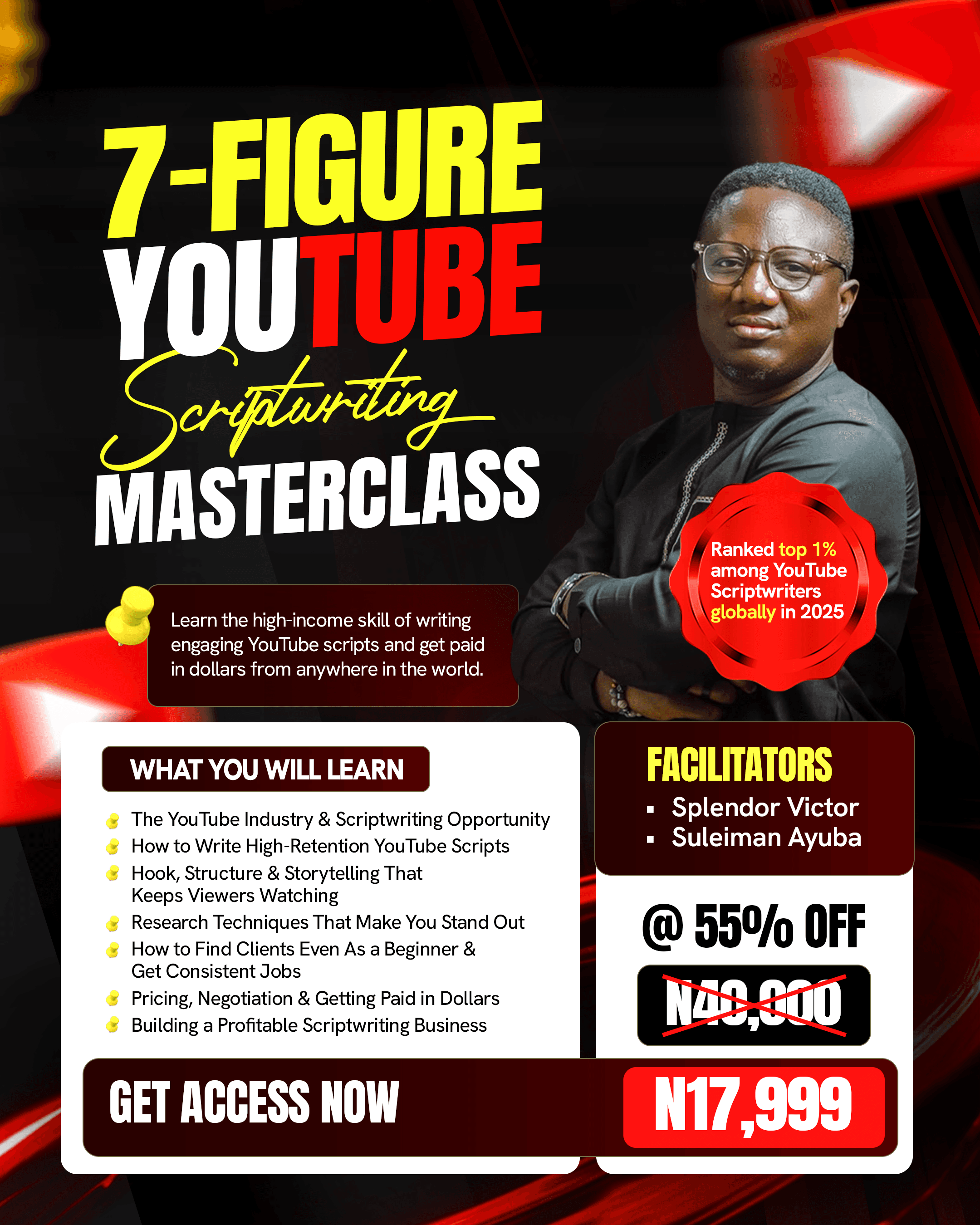 The 7-Figure YouTube Scriptwriting Masterclass